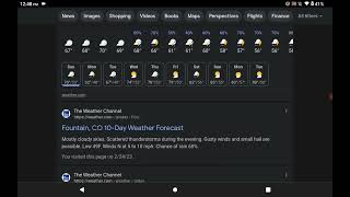 Get Ready For Some Strong Storms In Fountain Colorado Today!