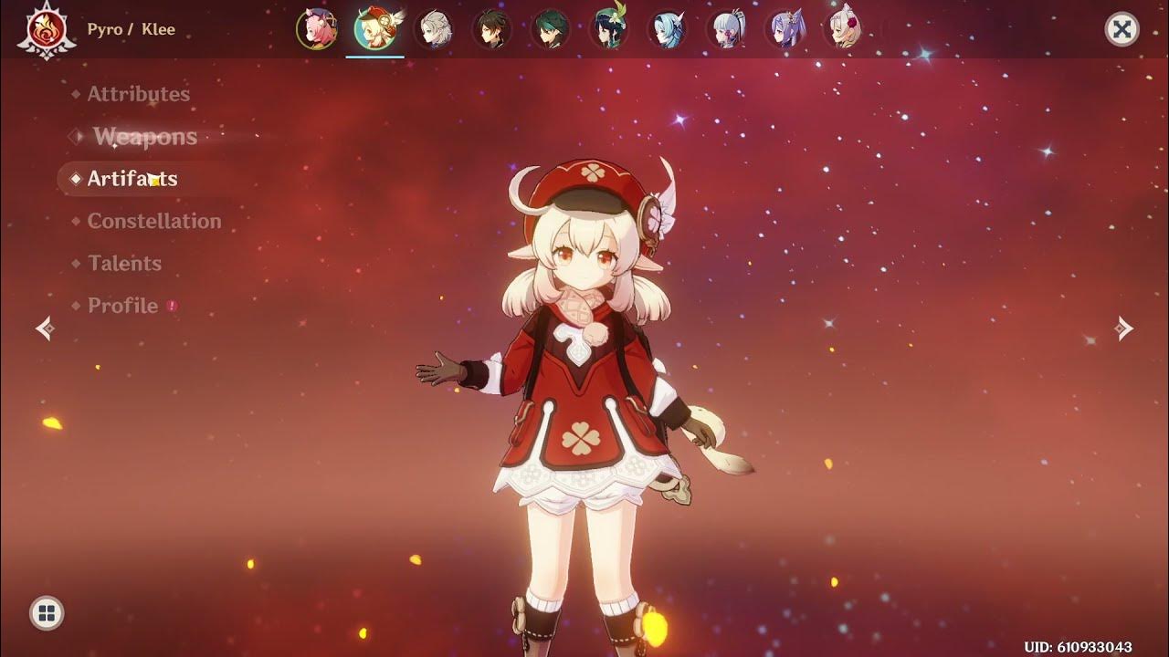 Skyward Atlas Klee Charge Attack Nuke YouTube