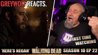 THE WALKING DEAD- Episode 10x22 'Here's Negan'  | REACTION/COMMENTARY - FIRST WATCH