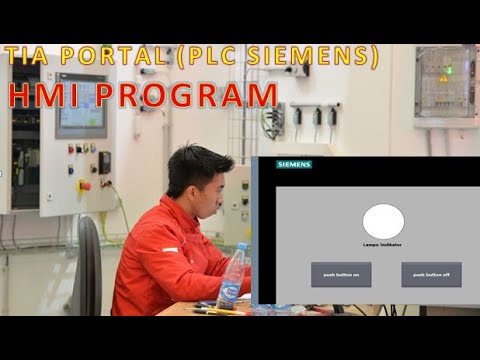 Belajar HMI PROGRAM Belajar design HMI TIA PORTAL plc Siemens