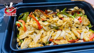 Chicken Fajitas in the Air Fryer (Chefavor Grill/Air Fryer Combo)