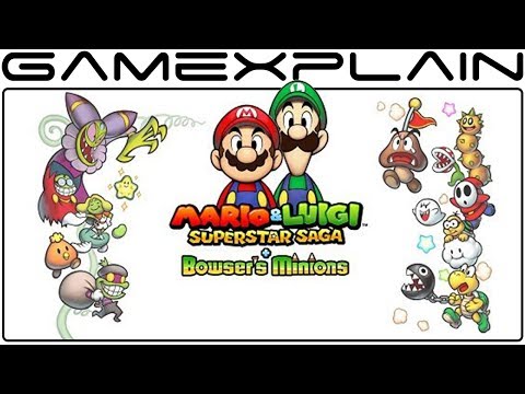 First 10 Minutes of Mario & Luigi: Superstar Saga + Bowser's Minions (3DS Direct Feed - Comic-Con)
