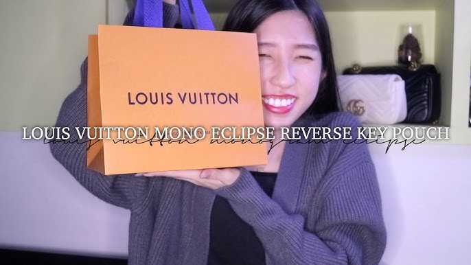Louis Vuitton Key Pouch Monogram Eclipse Reverse autres Toiles Monogram