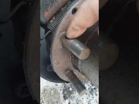 Замена шпилек задней ступицы газель 03 г.