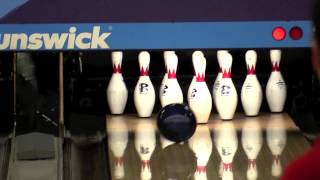 Strike pin action captured in ultra  slow mo - Sam vs Marcus