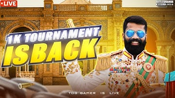 1v1 Free TDM TOURNAMENT WITH PRIZE | 1v1 TDM LIVE BGMI|1V1 TDM | CUSTOM ROOM|@T0GGAMER #tdm1v1