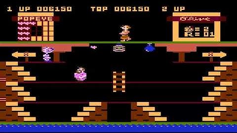 Popeye Encore Game Hack Update ATARI 5200 HACK CLONE