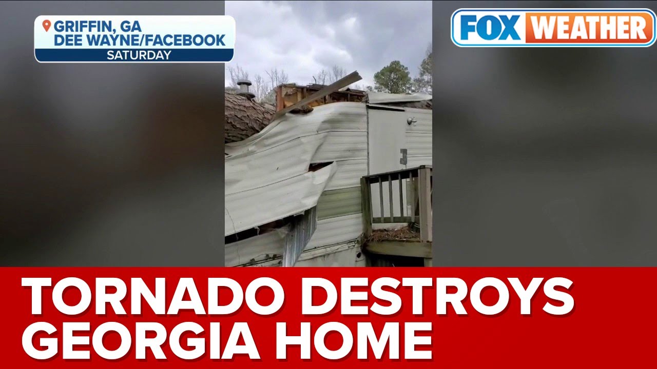 Destructive Tornado Tears Through Georgia Home: 'There’s Nothing ...
