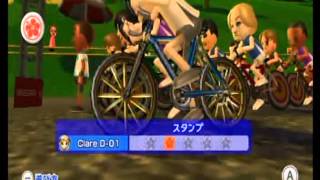 Wiiスポーツリゾート　耐久自転車ロードレース(6ステージ)