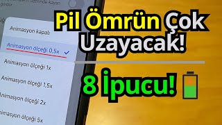 Android Telefonum Çabuk Bitiyor - Xiaomi / Poco / Redmi Pil Ömrü Uzatma Rehberi