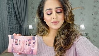 WORTH IT? | GRWM | NEW HUDA BEAUTY PALETTE | REVIEW + GIVEAWAY 2018!! | HADIA screenshot 5