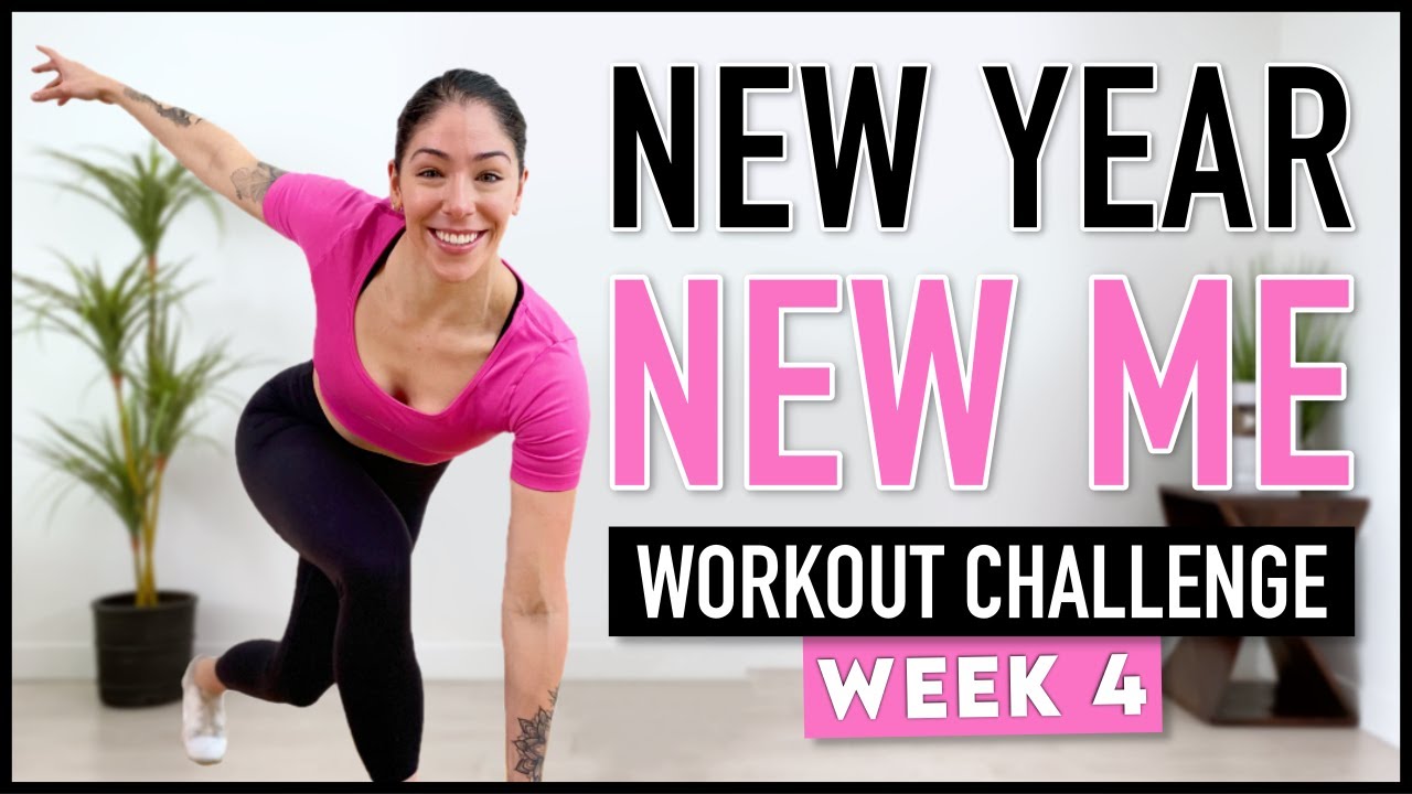 NEW YEAR, NEW ME WORKOUT CHALLENGE (Week 4/Beginner Friendly)