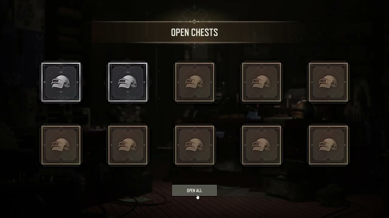 100 láda nyitása Pubg