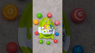 Colorful Joyegg Surprises Unboxing & Rainbow Color Bubble Gum Balls
