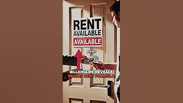 Miljardair onthult geheime huurformule