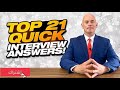 CareerVidz TOPZIQUICKINTERVE ANSWERS CareerVidz TOPZIQUICKINTERVE ANSWERS
