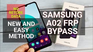 Samsung A02 (SM-022F) Android 11 FRP Bypass/Google Account Lock Bypass | NO RESTORE DATA NEW EASY