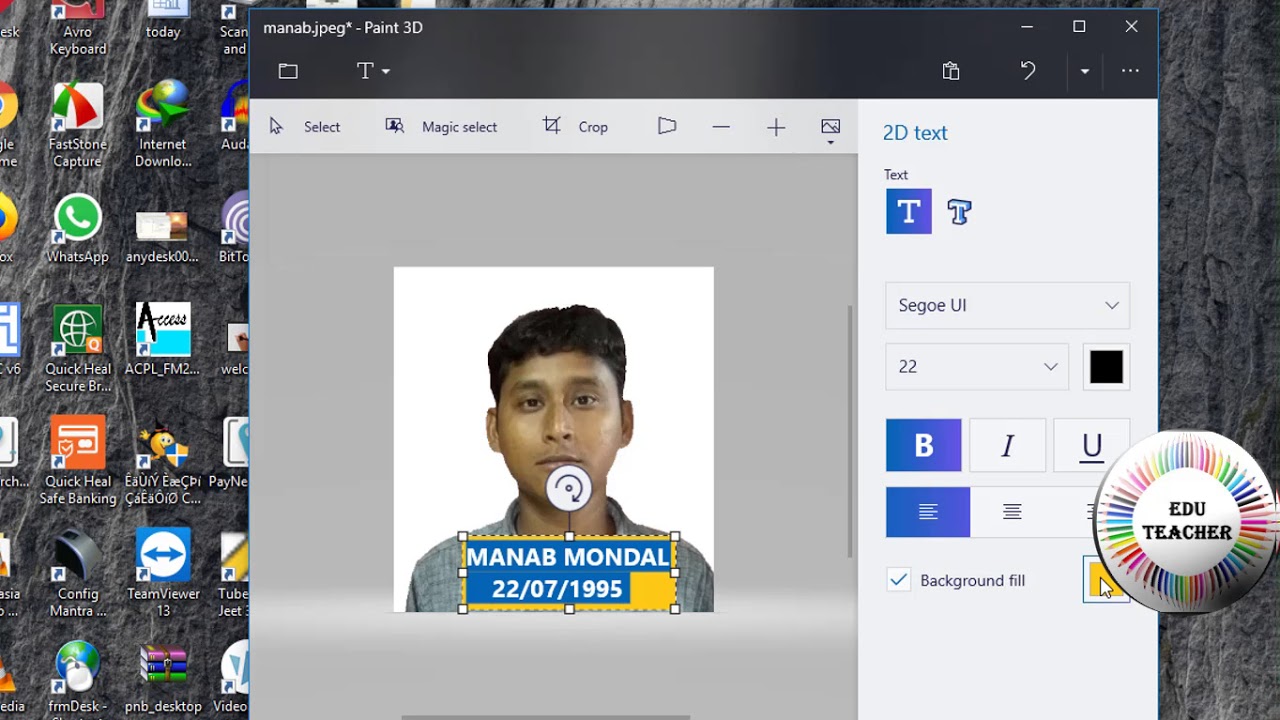 How to Edit Photo in Paint 3D Windows 10 - YouTube
