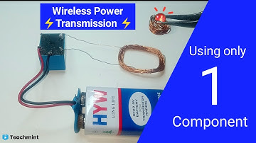 How To Make Wireless Power Transfer System Like In Smartphones - In Hindi #Electronics #teachmint