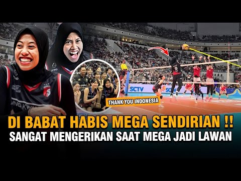 PECAH SATU ARENA MERINDING !! KETIKA MEGA BABAT HABIS SENDIRIAN RED SPARK VS INDONESIA ALL STAR