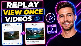 How to Replay View Once Videos on Facebook Messenger (2026) | Watch Again screenshot 2