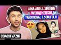 YAZIK reacts to WAJAH KEKASIH - Aina Abdul | cover