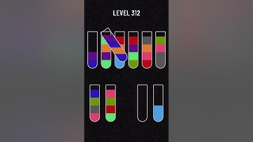 Water sort puzzle game Level 312