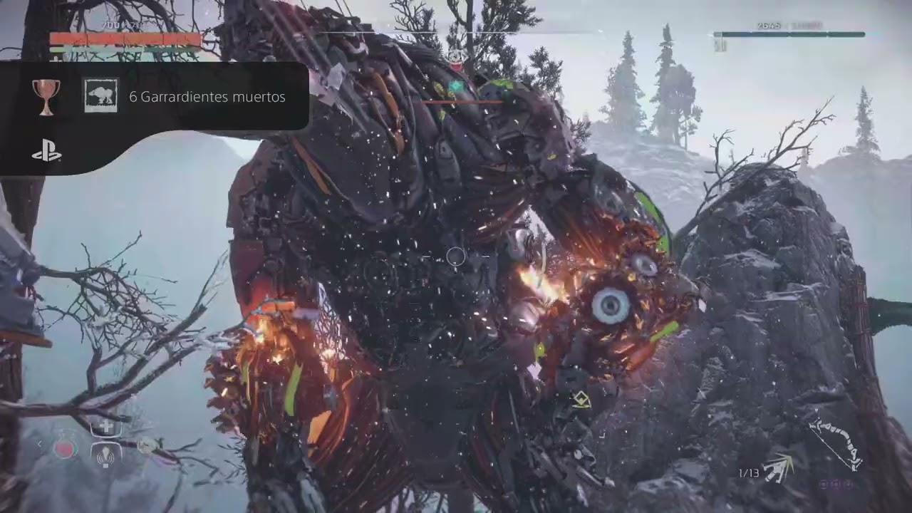 Humillando al garra Ardiente