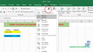 Funciones de Fecha y hora en Excel