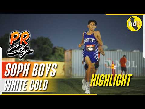 2026 XC - PR City Cross Country Invite - Sophomore Boys White & Gold - Highlight