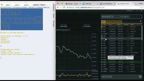 Free trading bot   Pump and Dump Bot   Trading on Binance, Yobit, Bittrex,  Poloniex onli