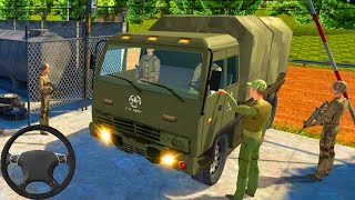 US Army Offroad Military Transport Truck Driving - Army Truck Driver Simulator - Android Gameplay screenshot 4