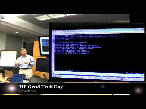 iLo Management Engine for Gen8 Servers: Doug Hascall - HP Tech Day 5-7-12