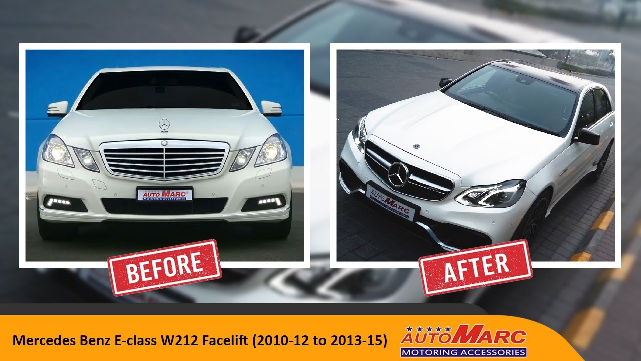 Mercedes Benz E-class W212 Facelift ( 2010-12 to 2013-15) 