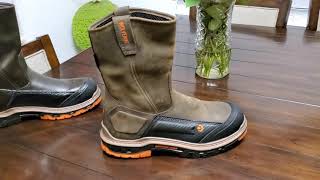beeswax waterproof on Wolverine boots