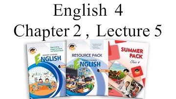 English Class 4 Chapter 2 Lecture 5