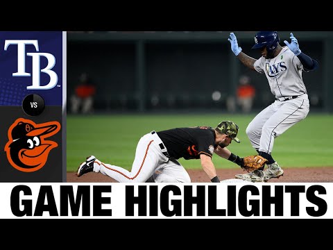 Rays vs. Orioles Game Highlights (5/20/22) | MLB Highlights