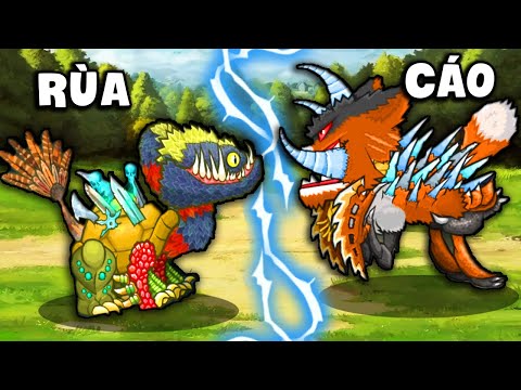 Video RÙA MÌNH ĐỒNG DA SẮT ĐẦU RẮN ĐẤU VỚI CÁO RỒNG GAI CỰC... - youtube