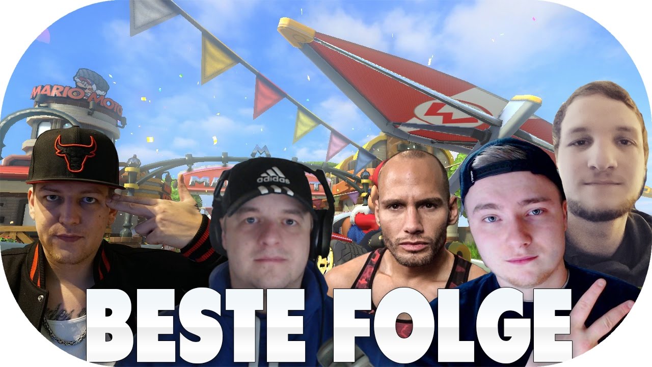 BESTE FOLGE | Mario Kart feat. Flying Uwe, Solution, SpontanaBlack, Elotrix,