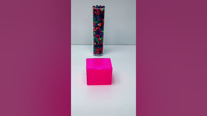 How to grow a Jumbo Square Orbeez #shorts