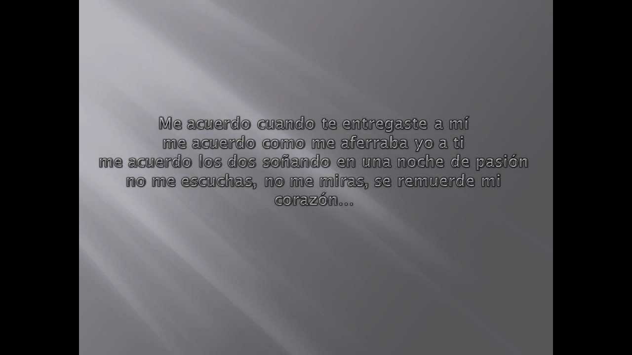 ME ACUERDO DE VICO C (LETRA) - YouTube