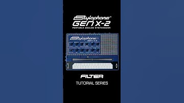 STYLOPHONE GEN X-2 TUTORIAL - HOW TO USE FILTERS