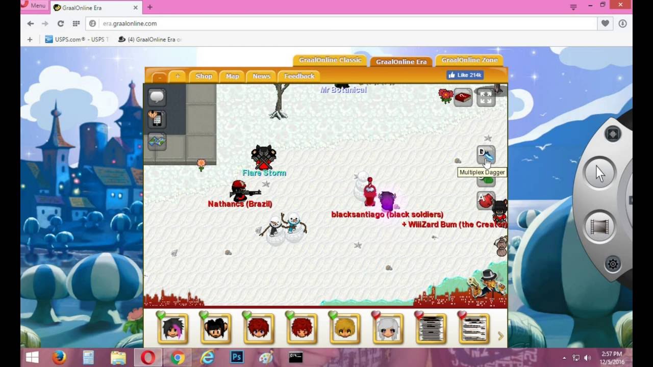 How to make a snowman in Graal Era.