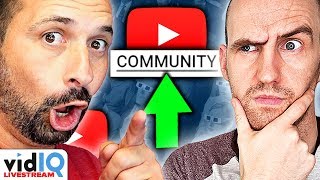 How to Grow Your Channel With the Community Tab + Audits!