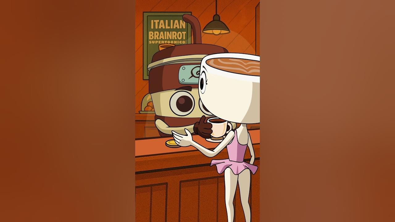 Cappuccino Assassino Coffee Shop - Italian Brainrot Animation Cappuccino Assassino Coffee Shop - Italian Brainrot Animation