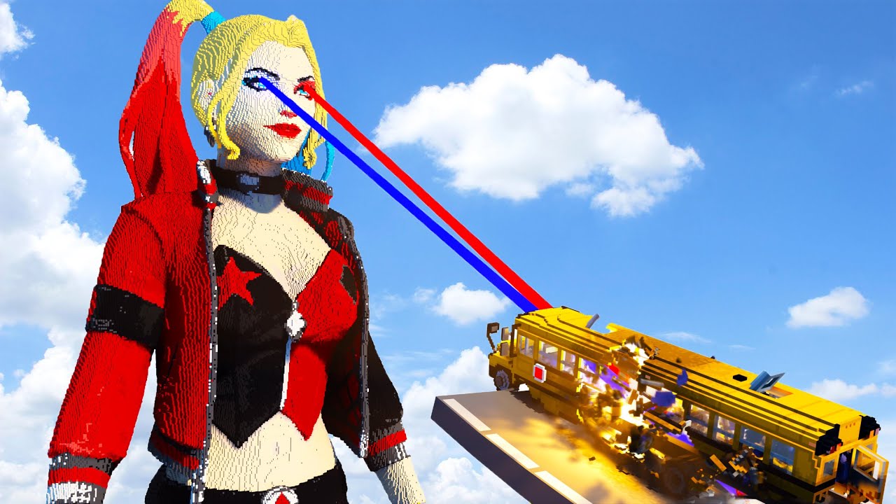 Cars vs Harley Quinn | Teardown