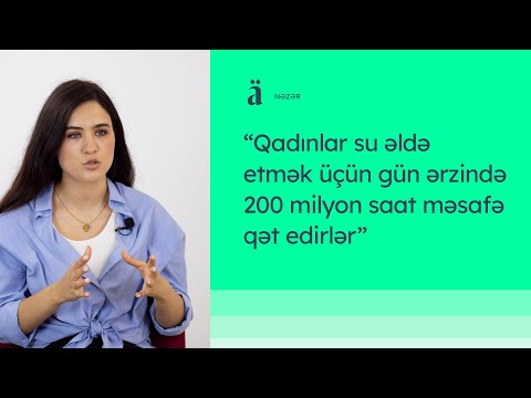 Video: Ətraf mühit cəmiyyətin ehtiyaclarının ödənilməsində nə rol oynayır?