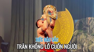 Xiếc Đặc Sắc 2025: Trăn Khổng Lồ Quấn Người & Đu Dây Trên Không Trung