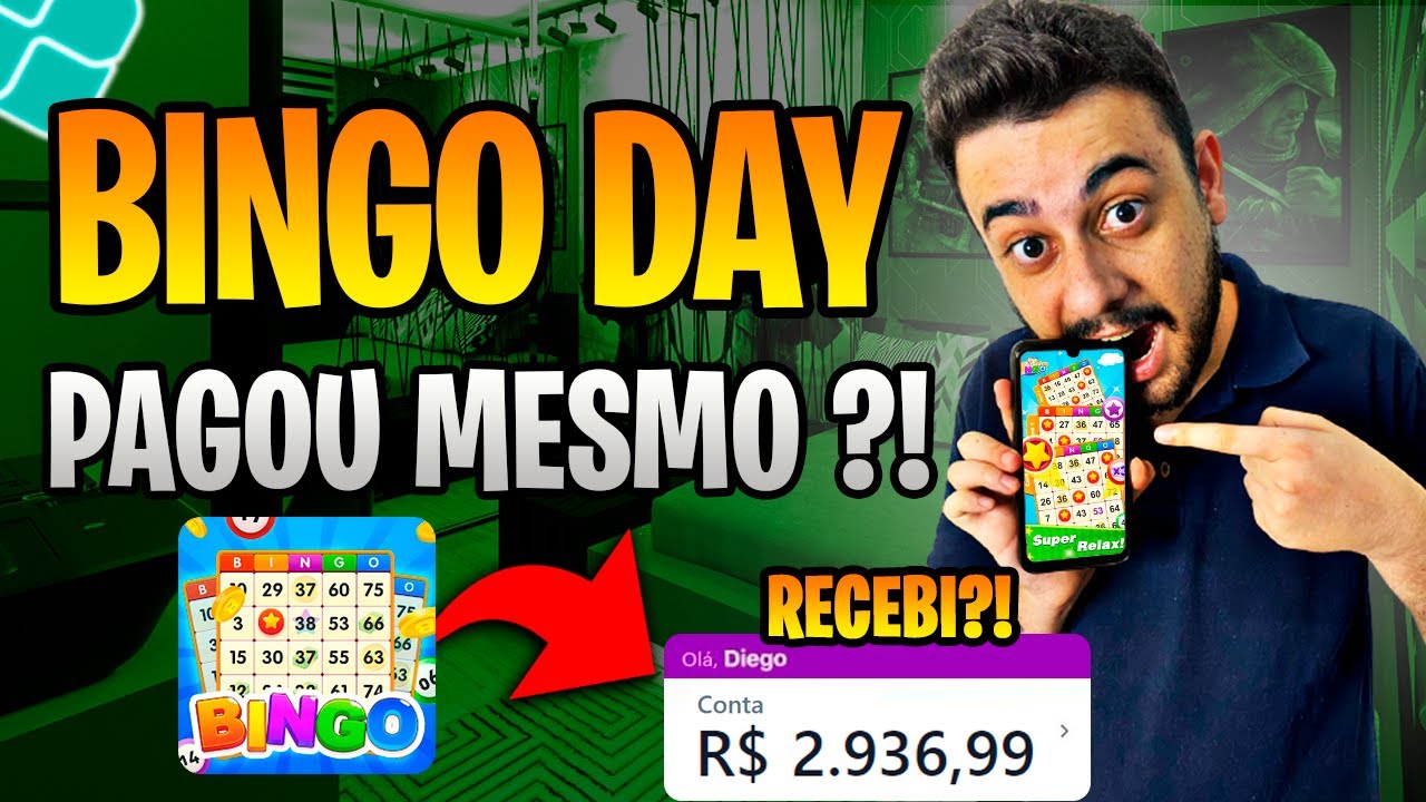 BINGO DAY GANHEI R$2.800 E REALMENTE PAGOU? BINGO DAY PAGA MESMO? BING  DAY FUNCIONA?FALEI A VERDADE