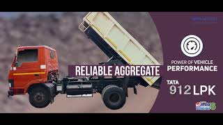 Tata 912 LPK Tipper video